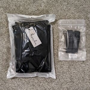 Classic Black Thigh High Socks